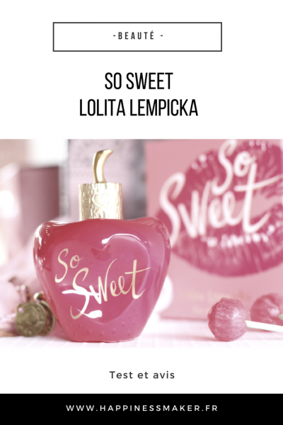 avis parfum so sweet lolita lempicka