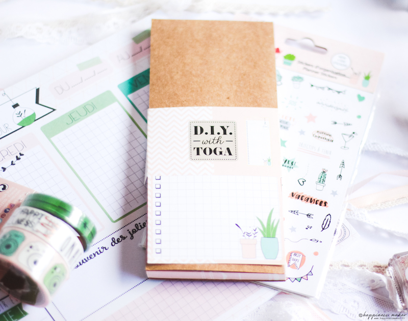 enjoy the little things accessoires bloc to do list toga