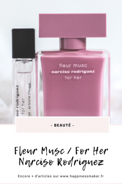 fleur musc for her narciso rodriguez avis parfum