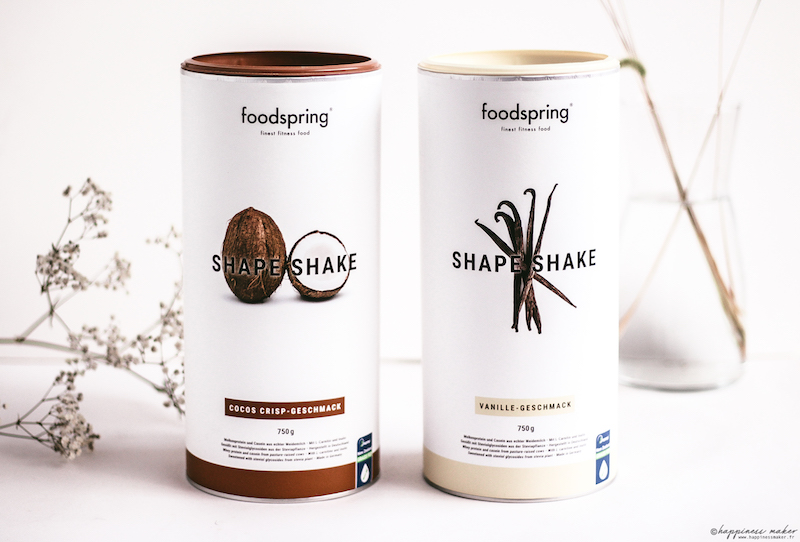 foodspring avis produits shape shake coco vanille