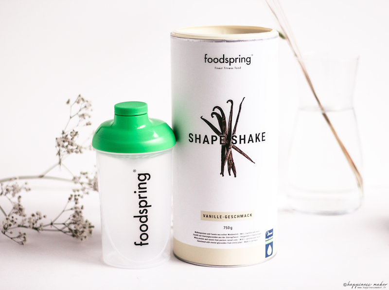 foodspring avis produits shape shake