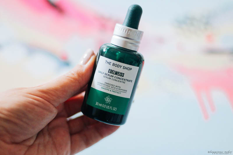 Brume Sleep et Edelweiss Je teste 3 nouveautés The Body Shop (+ code