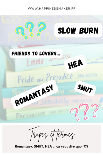 tropes romance et abreviations guide signification