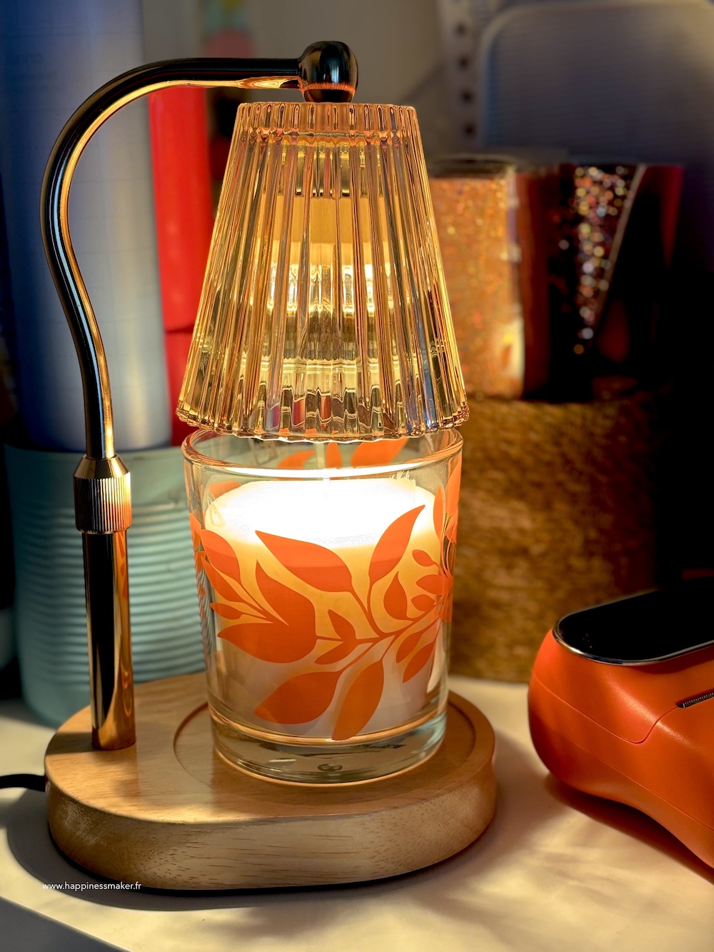lampe chauffe-bougie