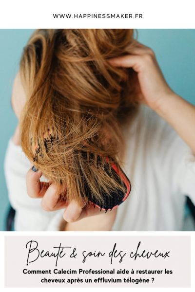 calecim pro effluvium telogene soin beaute des cheveux